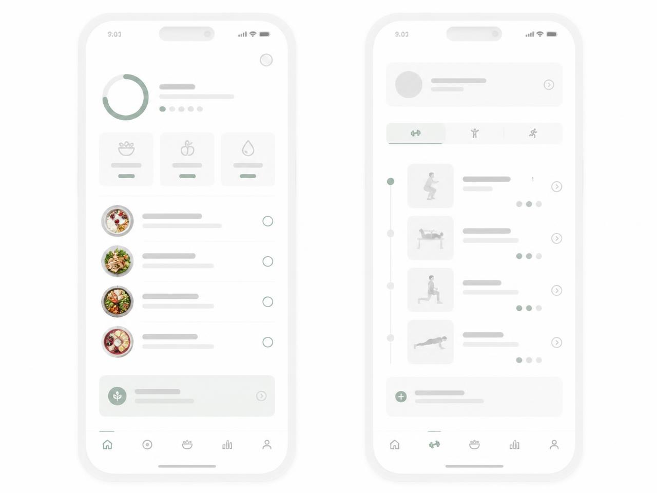Interface do APTA ME, produto de saúde e lifestyle do PSDeck
